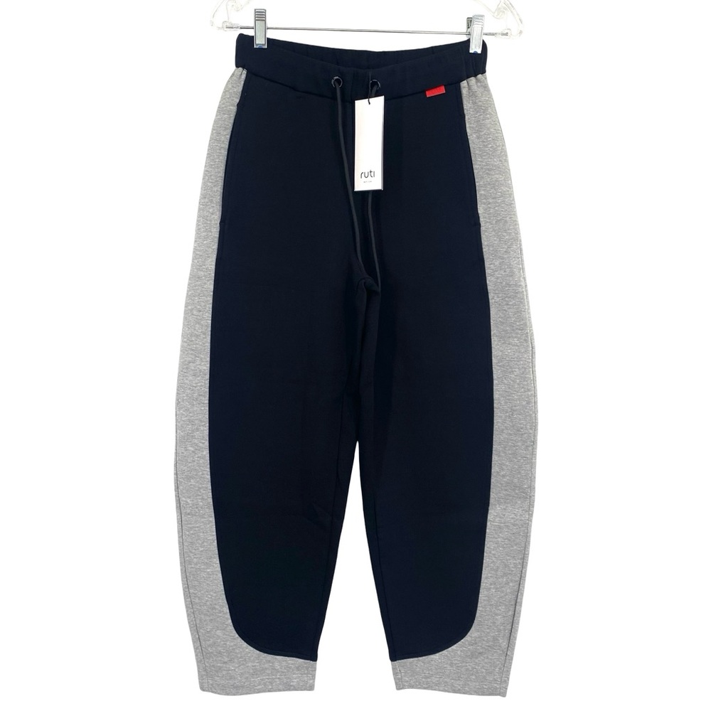 Ruti Colorblock Barrel Leg Scuba Pants New Size Small Sweatpants Joggers